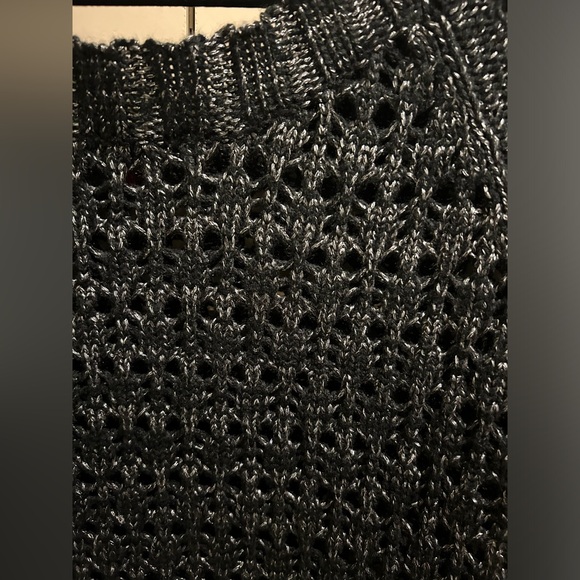 Narciso Rodriguez for Design Nation Women's Sweater Size XL Black & White - Picture 4 of 8